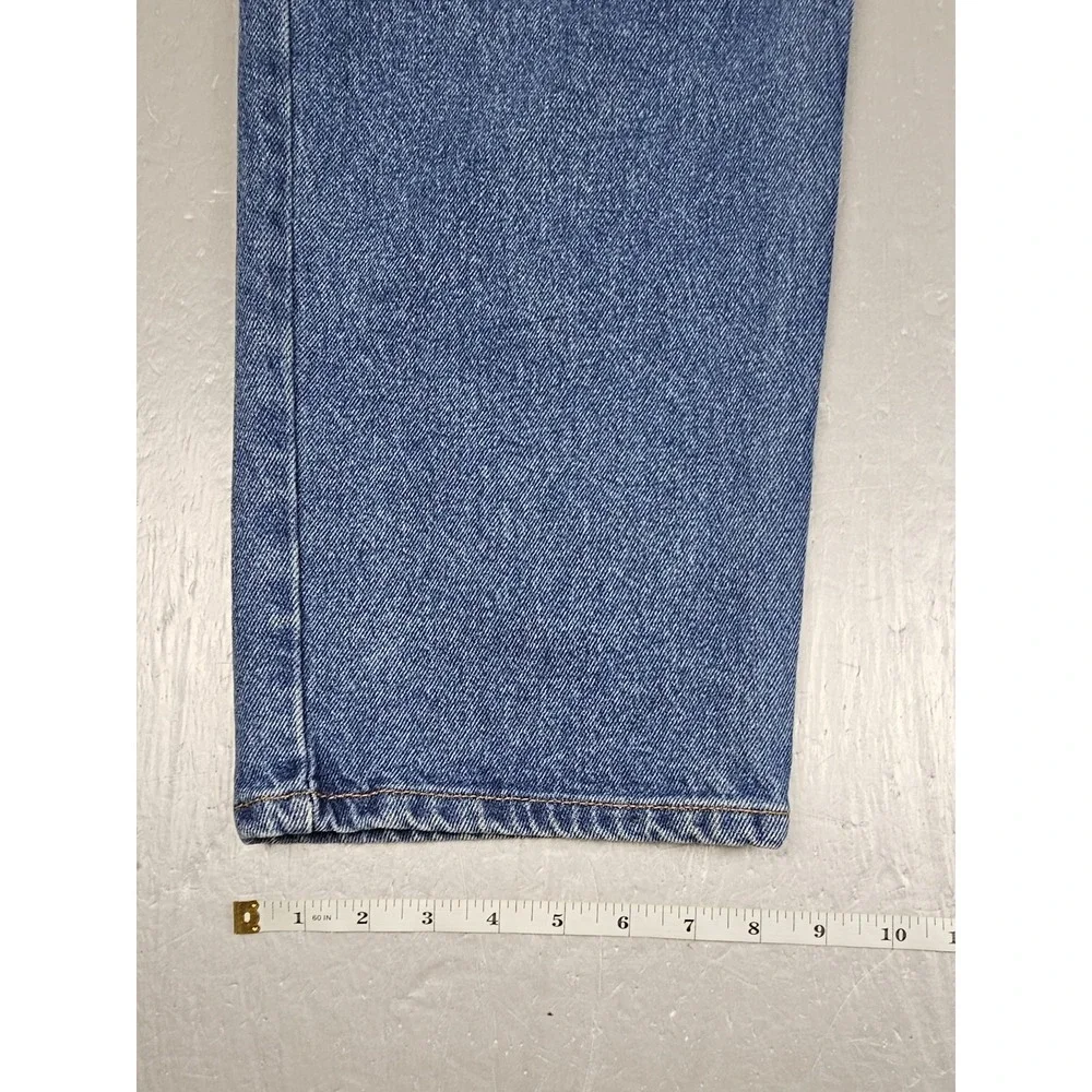 Levis 550‎ Jeans Relaxed Fit Mens 33x28 Y2k Baggy 100% Cotton Medium Wash Denim